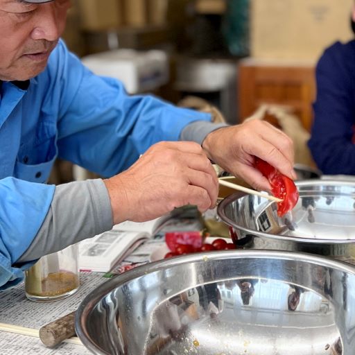 プチトマトの自家採取 ～八ヶ岳南麓ファーム～